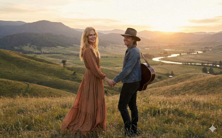 Nicole Kidman and keith urban holding hands