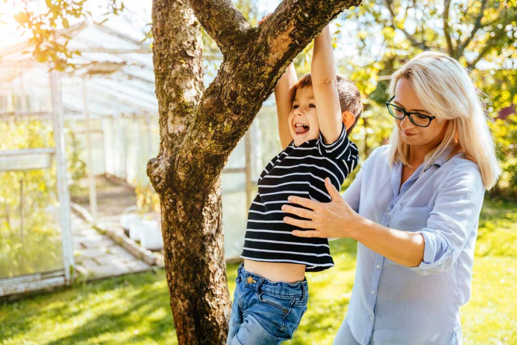 Guardian caretaking child